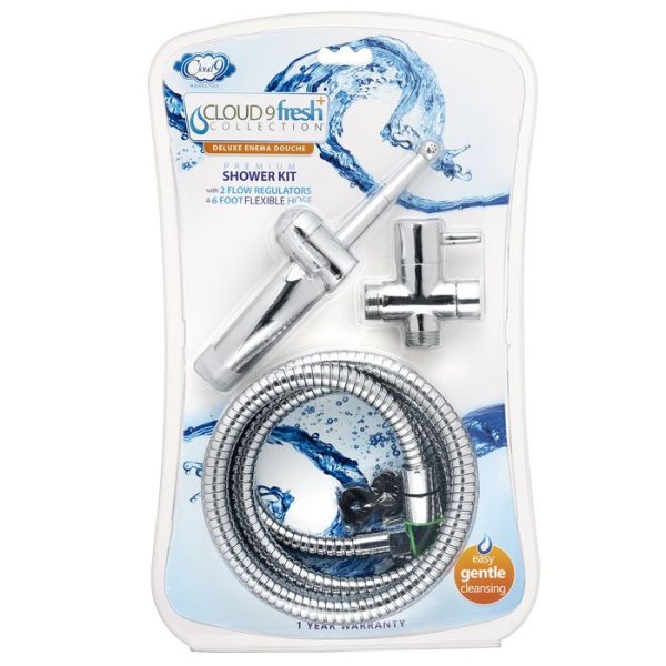 (d) Cloud 9 Fresh + Premium Sh Enema Kit W- 6 Hose "