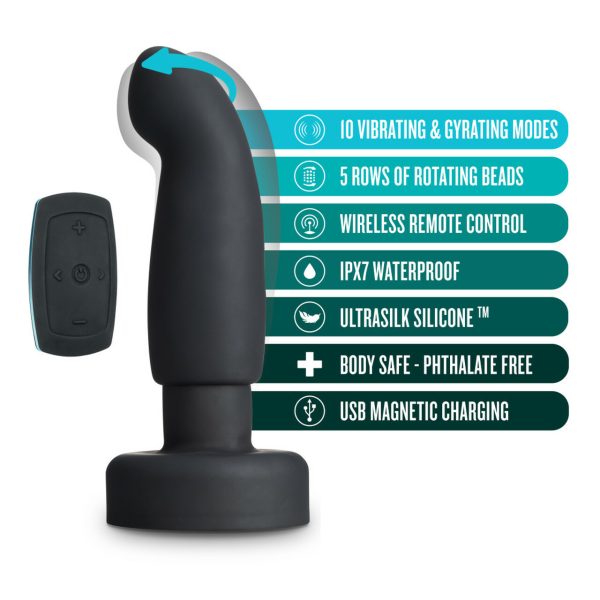 Anal Adventures Platinum Circuit Plug Black - Image 2