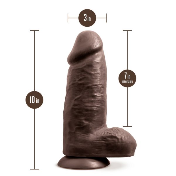 Au Naturel Chub 10in Dildo - Image 4