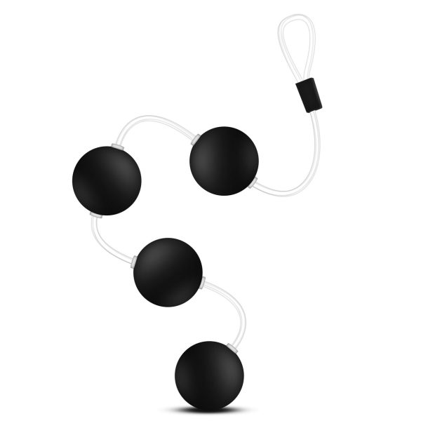 Anal Adventures Pleasure Balls Black - Image 4