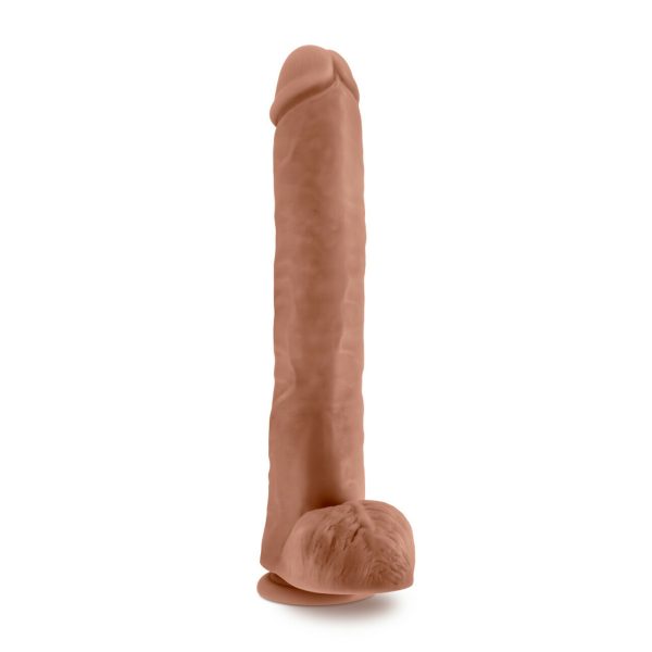 Au Naturel Daddy 14in Dildo Mocha - Image 5