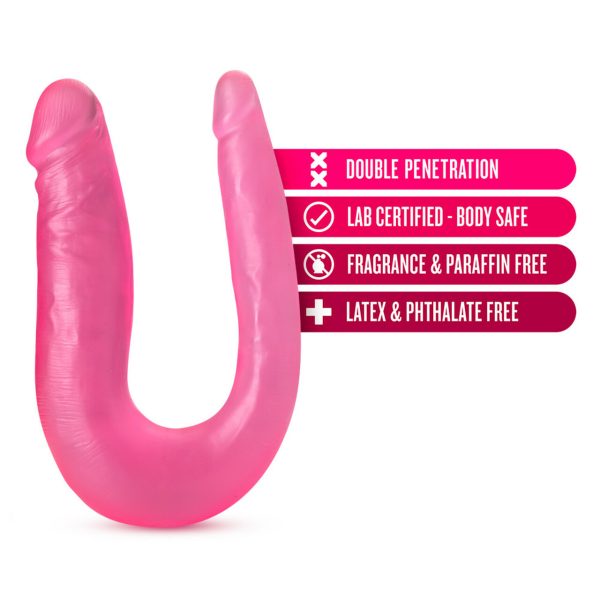 B Yours Sweet Double Dildo Pink - Image 3