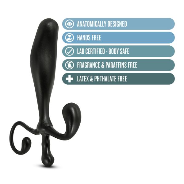 Anal Adventures Prostate Stimulator Black - Image 2