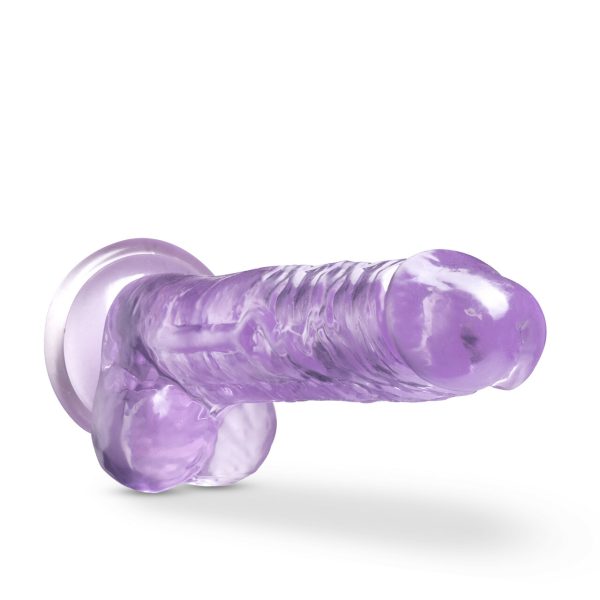Naturally Yours 7in Amethyst Crystalline Dildo - Image 4