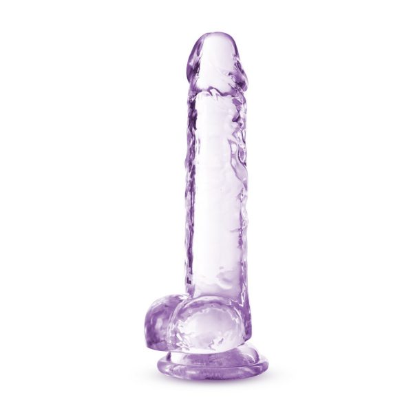Naturally Yours 7in Amethyst Crystalline Dildo - Image 3