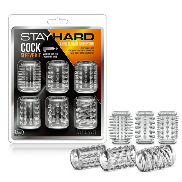Stay Hard Cock Sleeve Kit Clear - Image 2