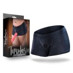 Temptasia Harness Briefs Black