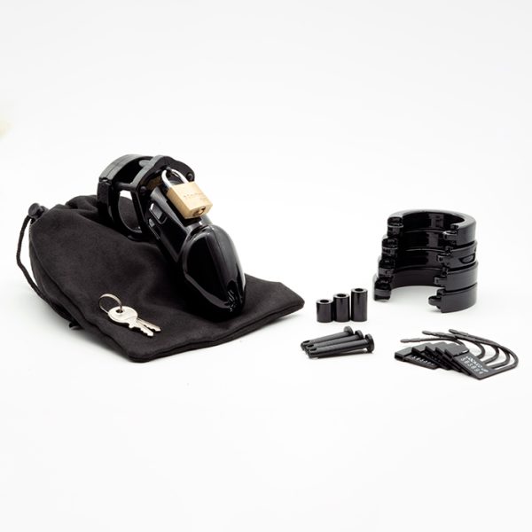 Cb-6000 Kit 3.25in Black Cock Cage - Image 4