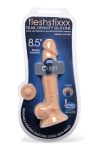 Fleshstixxx 8.5 In Silicone Dildo W/ Balls