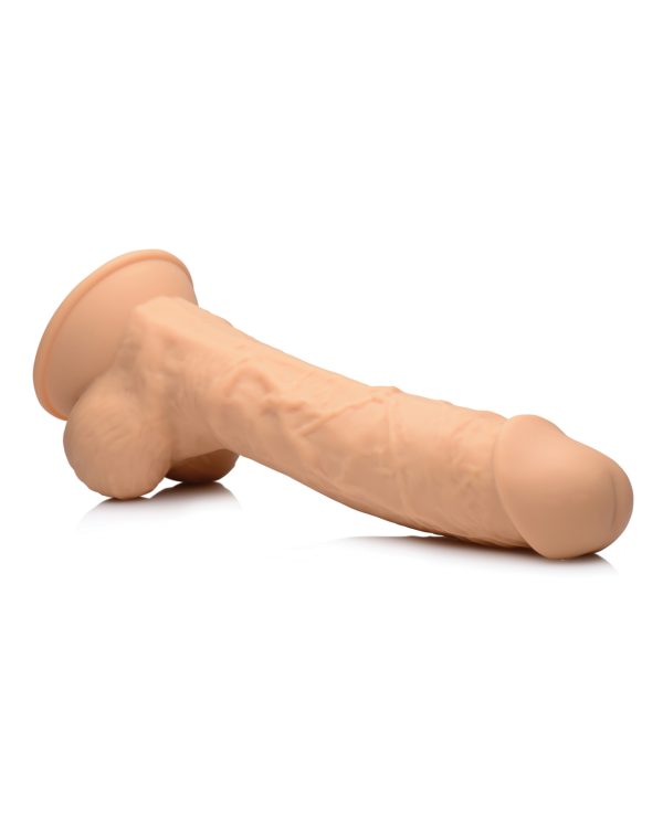 Fleshstixxx 8.5 In Silicone Dildo W/ Balls - Image 2