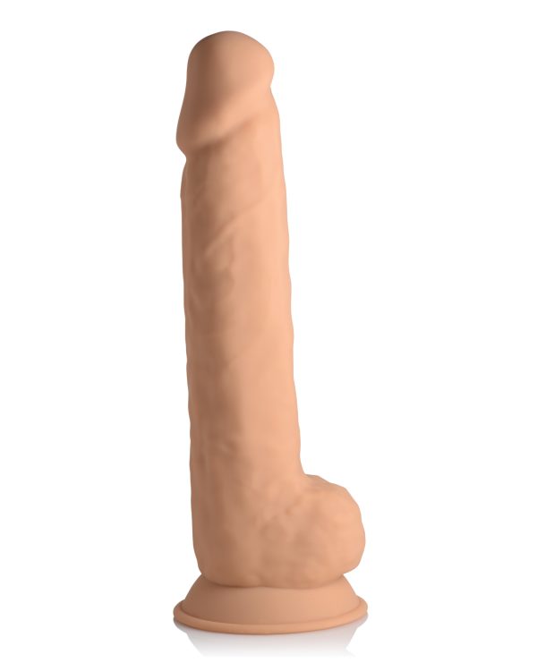 Fleshstixxx 10in Silicone Dildo W/ Balls - Image 4