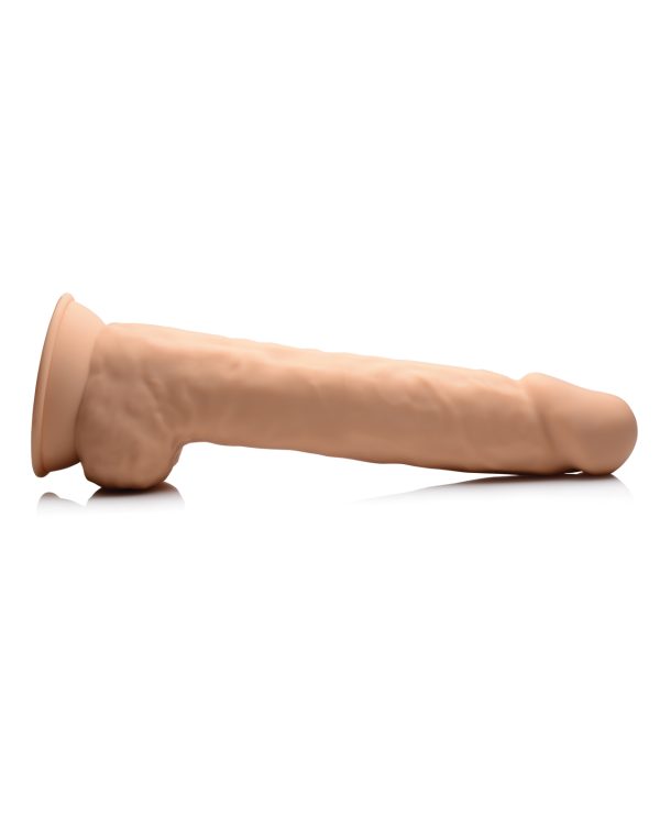 Fleshstixxx 10in Silicone Dildo W/ Balls - Image 3