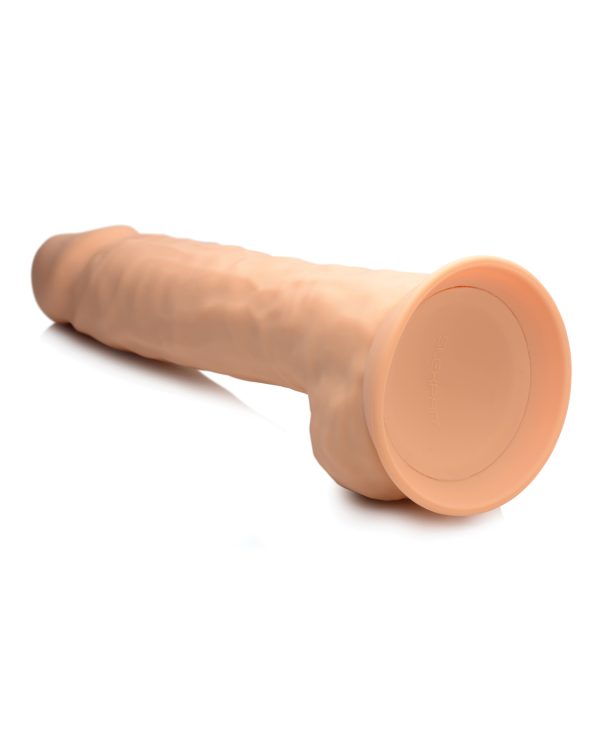 Fleshstixxx 10in Silicone Dildo W/ Balls - Image 2