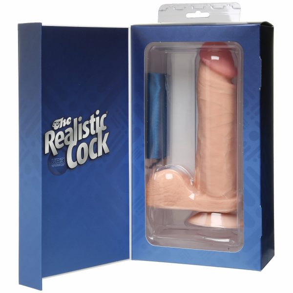 Realistic Cock Ultraskyn 8in - Image 2