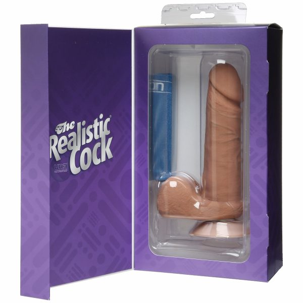 Realistic Cock Ultraskyn 6in - Image 4