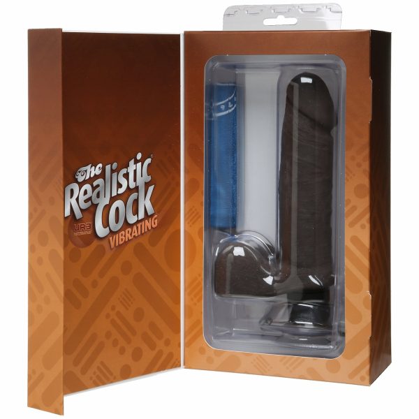 The Realistic Cock Ultraskyn Vibrating 6in Bx - Image 3