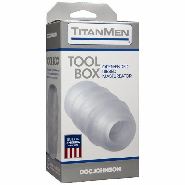 Titanmen Tools Tool Box Masturbator Clear - Image 2