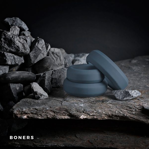 (wd) Boners 3pc Wide Cock Ring - Image 2