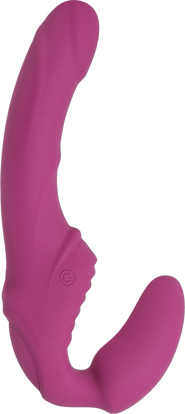 Adam & Eve Eve's Vibrating Strapless Strap On - Image 4