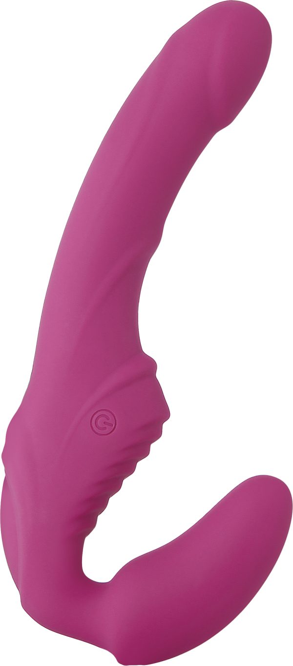 Adam & Eve Eve's Vibrating Strapless Strap On - Image 3