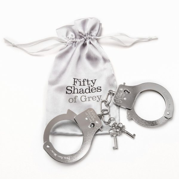 Fifty Shades Metal Handcuffs - Image 4