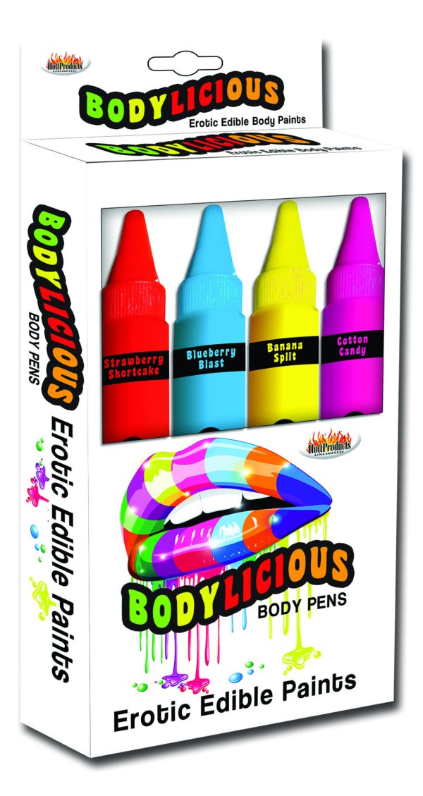 Bodylicious Edible Body Pens 4pk