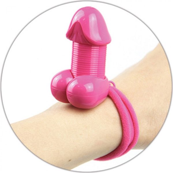 Pecker Lastick Hair Tie Pink - Image 2