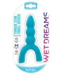 Tongue Star Thrill Seeker Tongue Vibe W- Pleasure Ribs Blue