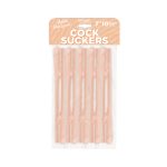 Cock Suckers Pecker Straws Vanilla Lovers 10pk