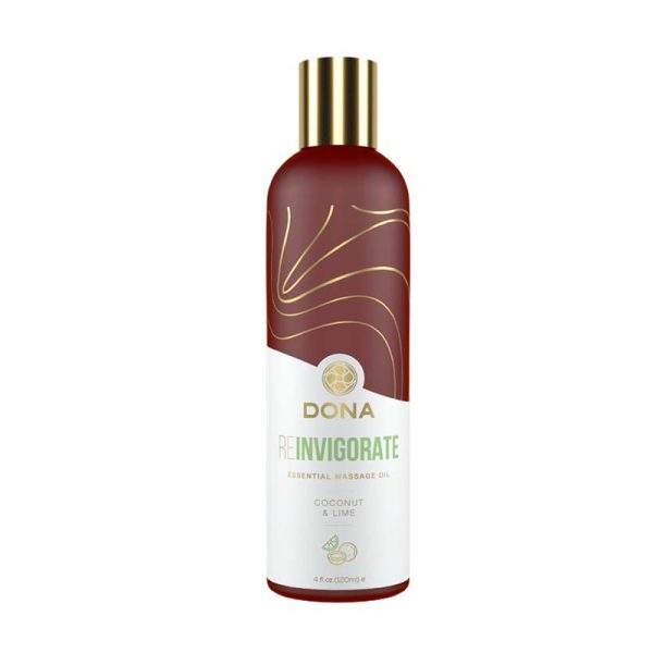 Dona Essential Massage Oil Reinvigorate - Coconut & Lime