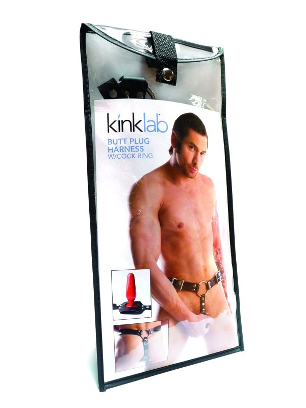 Butt Plug Harness W-cock Ring - Image 4