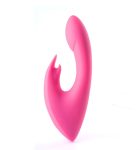 Leah Rechargeable Silicone Rabbit Massager Neon Pink