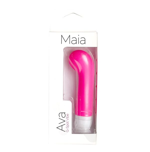 Ava Silicone G Spot Vibe Neon Pink - Image 4