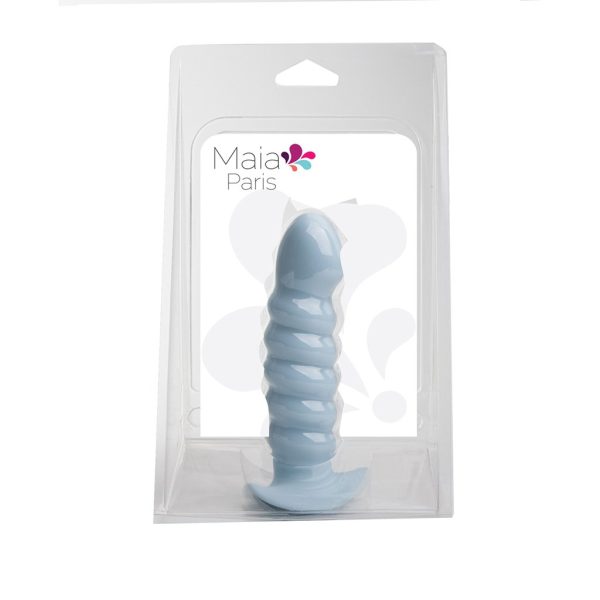 Paris 6 Silicone Dong Pastel Blue " - Image 2
