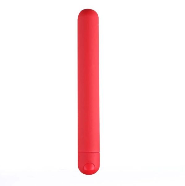 Abbie Long Rechargeable Bullet Red - Image 3