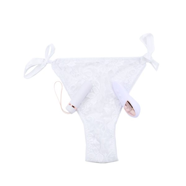 Sensuelle Pleasure Panty White Remote Control - Image 2