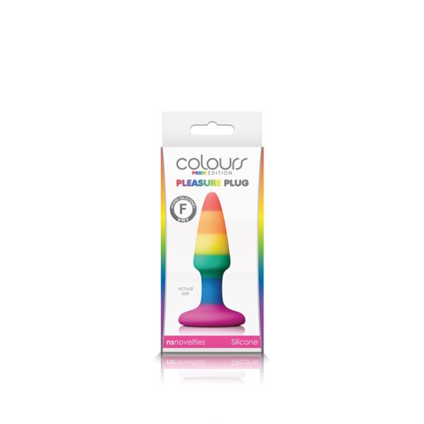 Colours Pride Edition Pleasure Plug Rainbow - Image 2