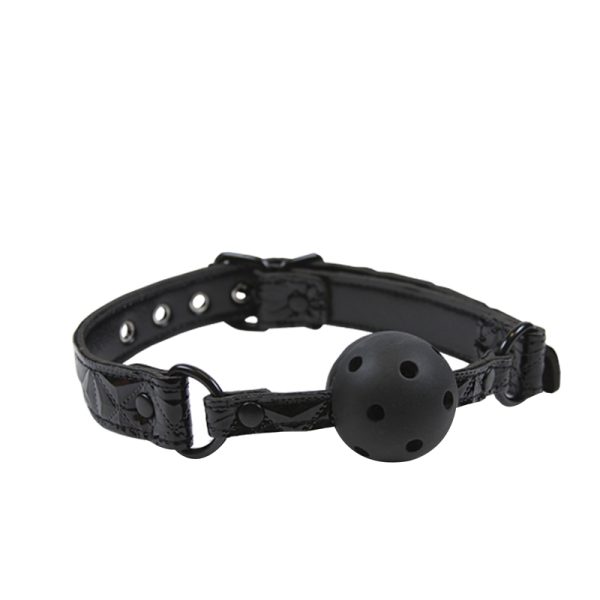 Sinful Ball Gag Black - Image 2