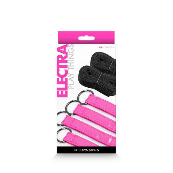Electra Tie Down Straps Pink - Image 2