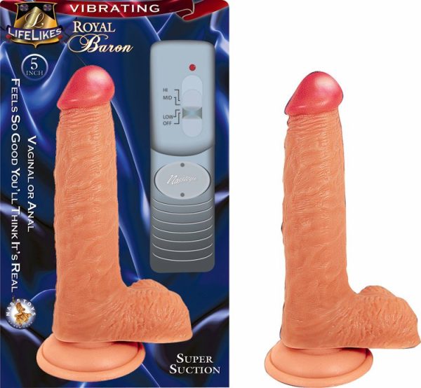 Lifelike Royal Baron Vibrating