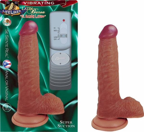 Lifelike Vibrating Latin Baron