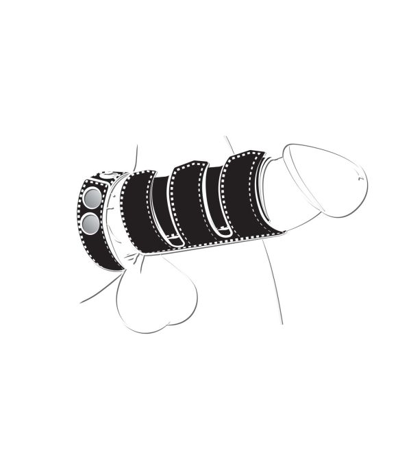 Ballgear Cock Strap With Sheath Black - Image 4