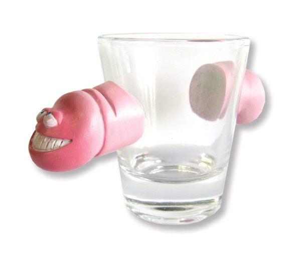 Vertical Penis Shot Glass