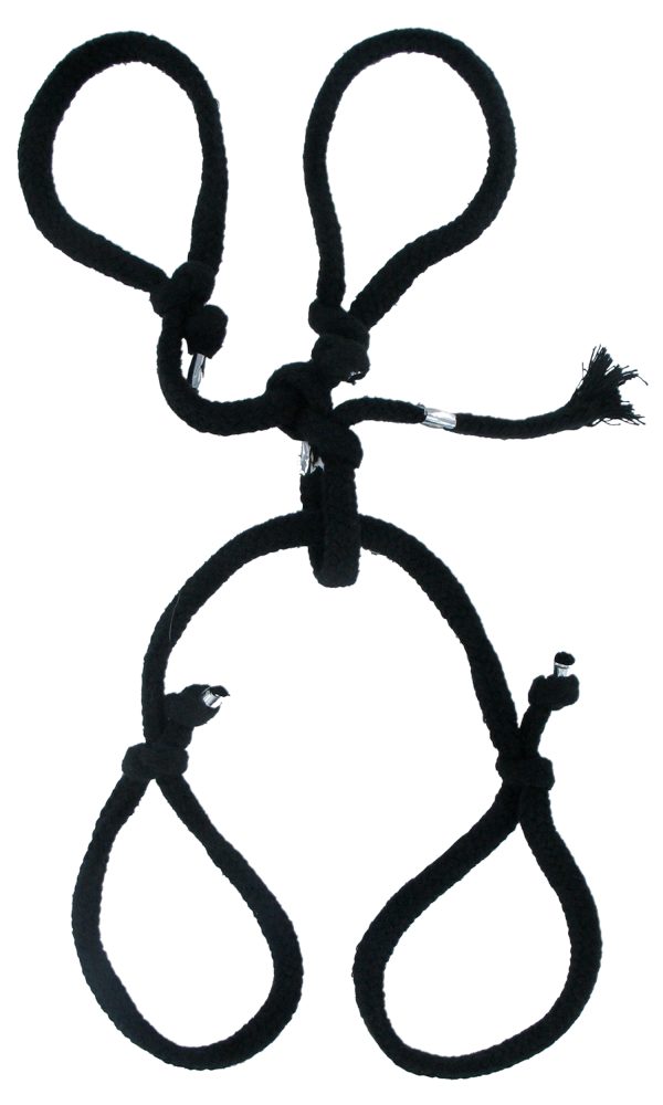 Fetish Fantasy Silk Rope Hogtie - Image 4