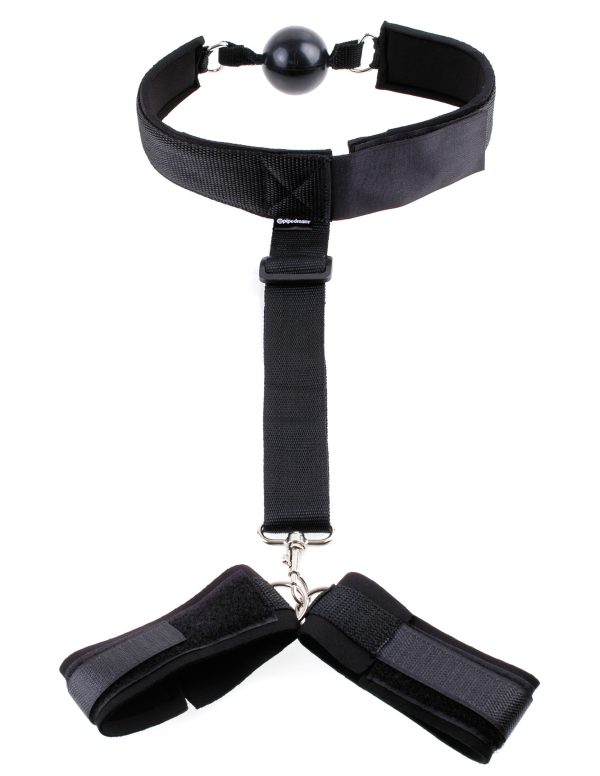 Fetish Fantasy Gag & Wrist Restraint - Image 2