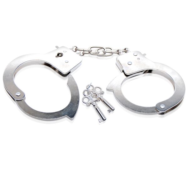 Fetish Fantasy Beginners Metal Cuffs - Image 2