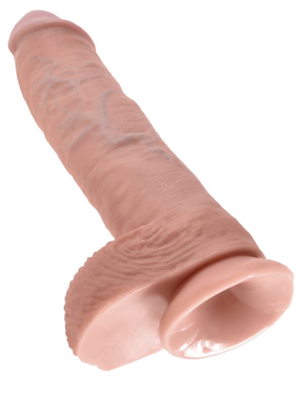 King Cock 10in Cock W/balls - Image 4