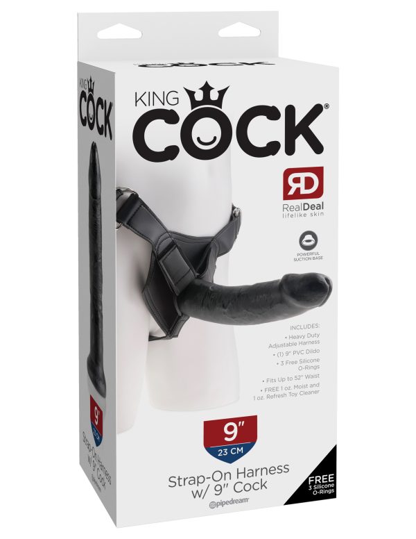 King Cock Strap On Harness Cock