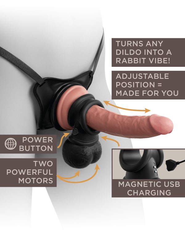 King Cock Elite Vibrating Silicone Balls - Image 2