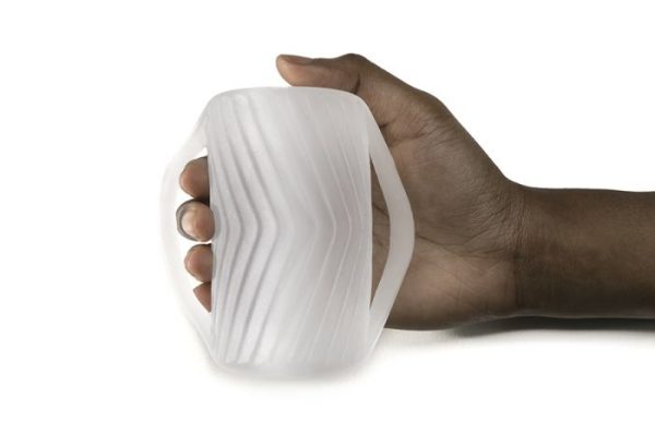 Perfect Fit Male Masturbator W- Grip Clear - Image 2